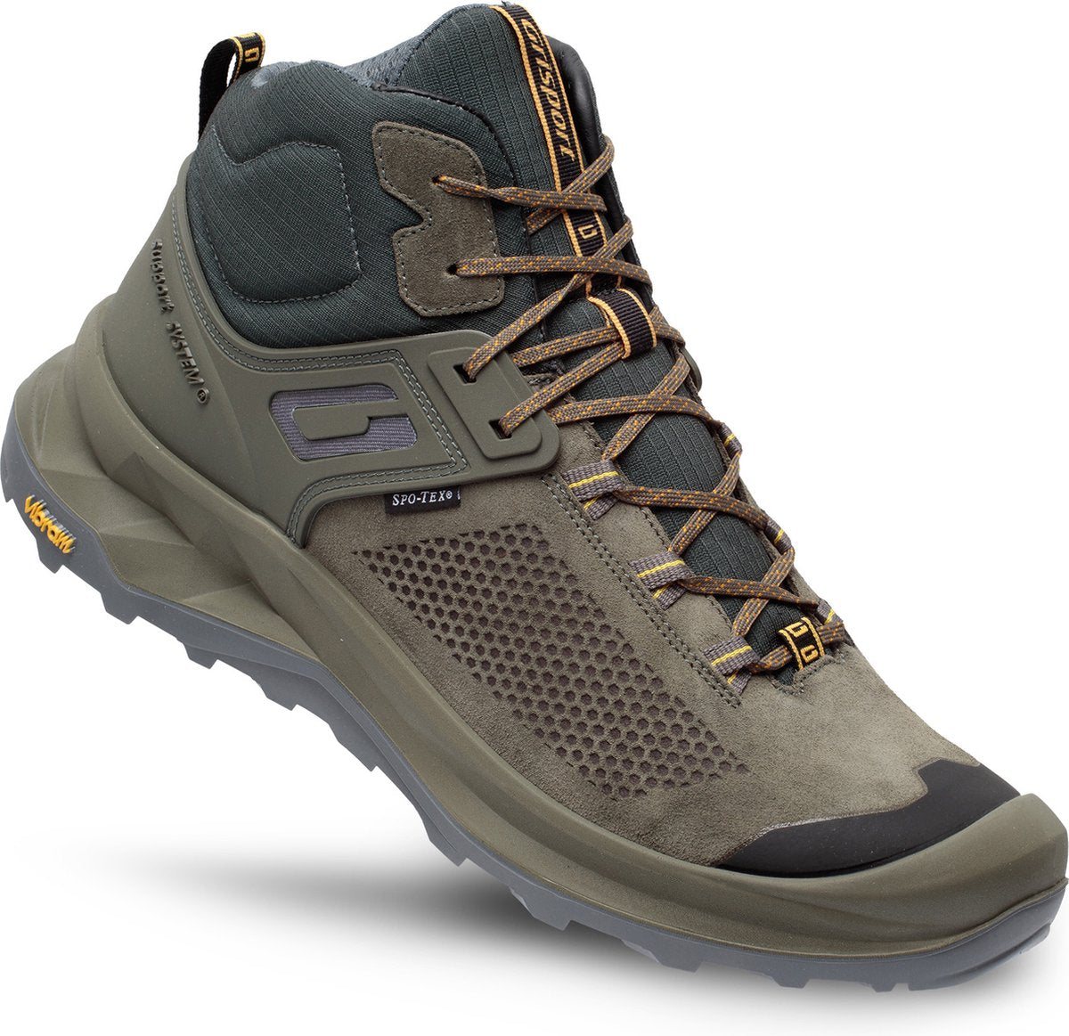 Scarpe da passeggio unisex Grisport discovery mid - verdi