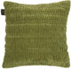 Kaat amsterdam quilta sierkussen - 43x43 cm - olijfgroen