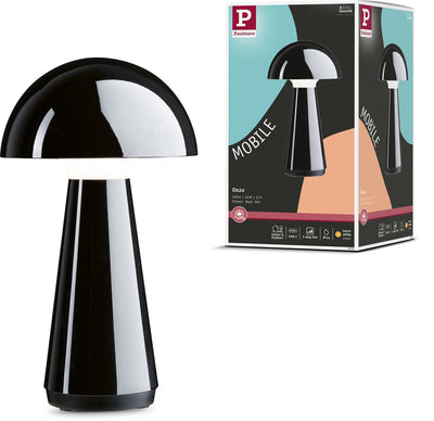 Paulmann battery lamp 3-step-dim onzo ip44 dimmable 2700k black