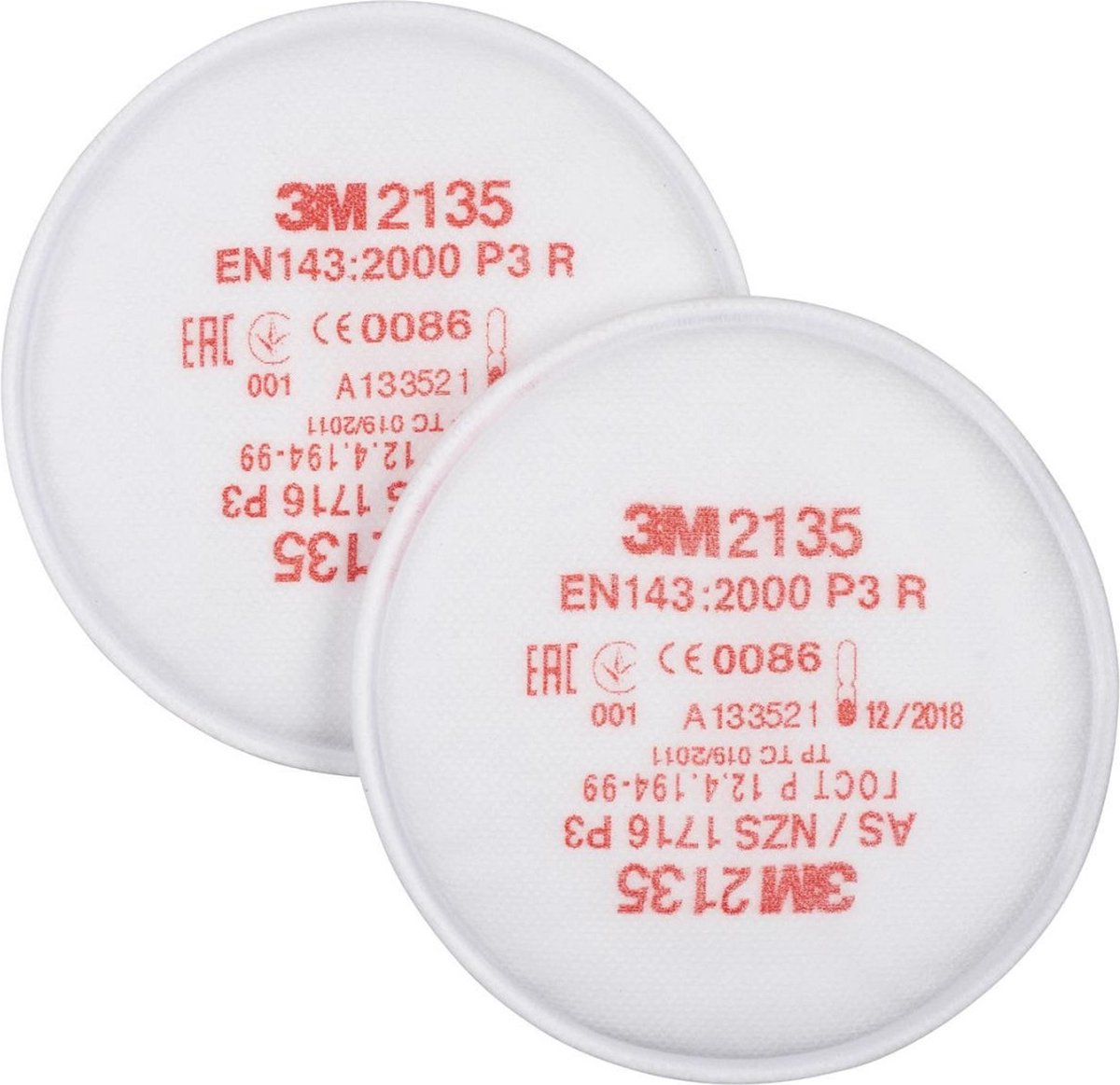 Filtro antipolvere rotondo da 3 m | e 143:2000 p3 | v.4000370675,-680, -690,-691 (al paio) | 20 pezzi - 7100240628