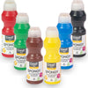 Creall spongy plakkaatverfstiften - 6 kleuren - 6x70ml - gemaakt in nl - vegan - glutenvrij