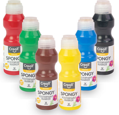 Crealti di pennarelli spugnosi, 6x70ml