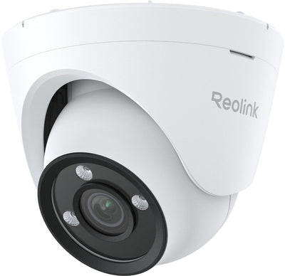 Reolink colorx poe-domecamera, 4k uhd, echt kleurennachtzicht, f1.0 super diafragma, 1 1.8'' beeldsensor, hdr-technologie, persoons- voertuig- dierdetectie, spotlight- sirenealarm