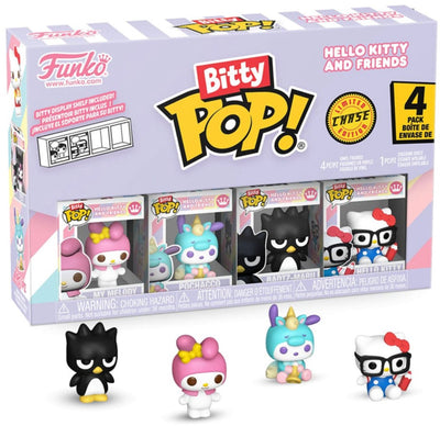 Funko bitty-pop! - ciao gattino e amici - la mia melodia pochacco badtz-maru caccia casuale
