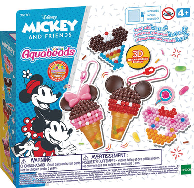 Aquabeads 3d mickey friends ice cream set