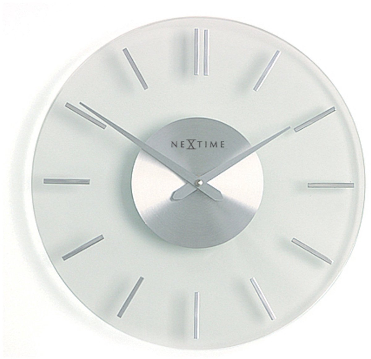 Nextime Nextime Klok 2855gn Bold tiras, 19 x 38 cm, pared, verde