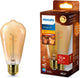 Philips LED Philips Vintage LED - lampada dimmerabile - 25W - luce bianca extra calda: 1800K - attacco E27 - vetro ambrato - Forma lampada Edison: ST64