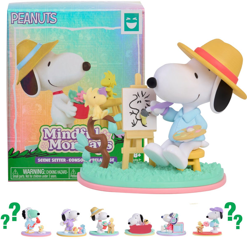 Spectron happy haul maní snoopy moody mondays caja ciega coleccionable