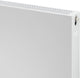 Plieger compact paneelradiator type 22 vlak - 90 cm x 40 cm - wit