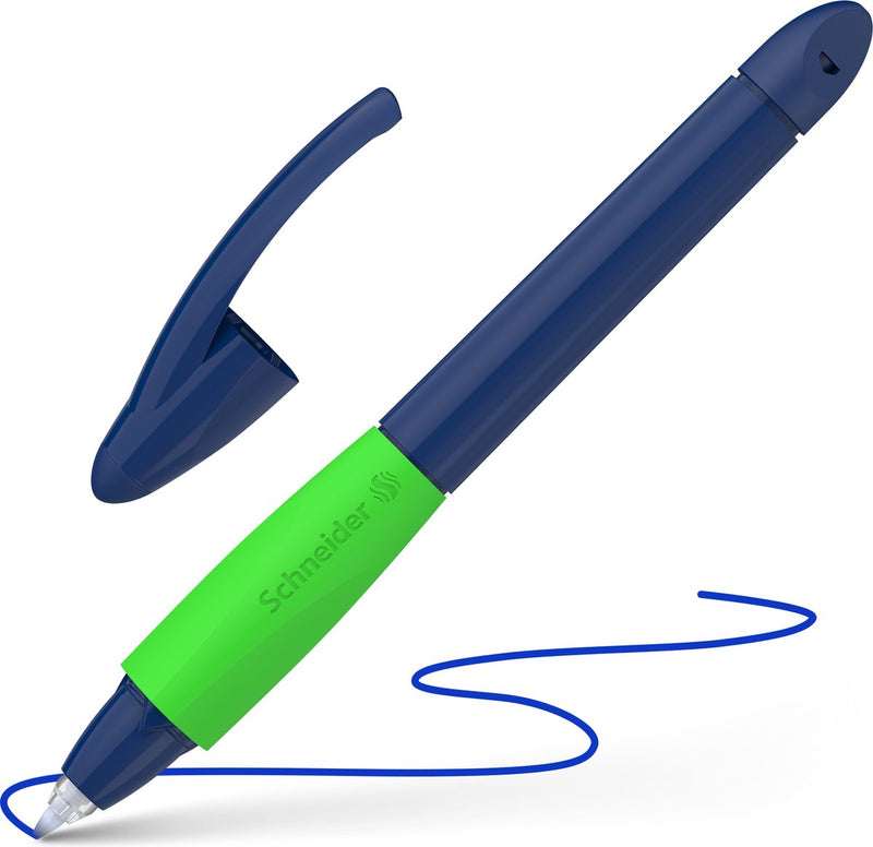 Instrumentos de escritura schneider rollerball - bola base - azul verde - punta m - s-188337