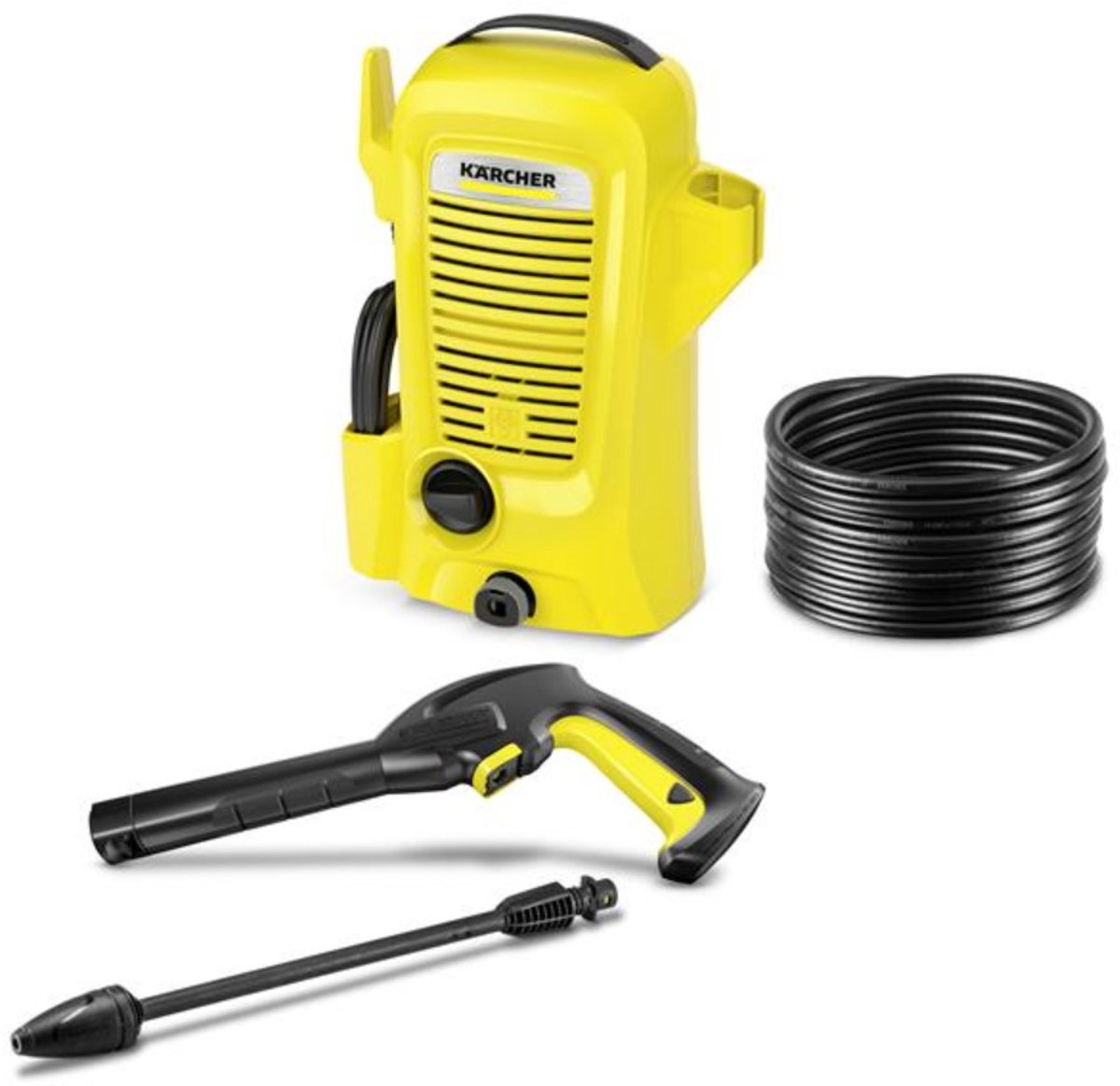 Kärcher k 2 universal edition high-pressure cleaner - 110 bar - 360 l h - 20 m² h - suitable for, among others. bicycles - garden tools - garden set - small terraces - and balcony