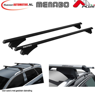 Menabo tiger xl black carriers 135cm