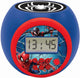 Reloj despertador con proyector Lexibook Spider Man y temporizador.