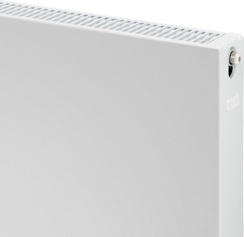 Plieger compact paneelradiator type 22 vlak - 90 cm x 40 cm - wit