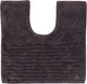Alfombra de baño Sealskin essence 45x50 cm - algodón - antracita