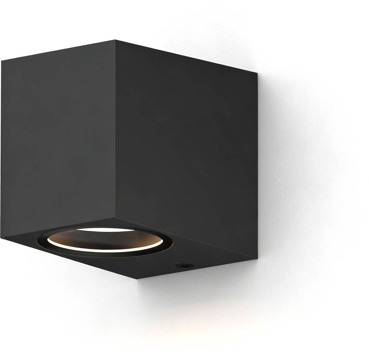 Calex aplique downlight sanremo - gu10 - ip54 resistente al agua y al polvo - apto para interior y exterior - fácil instalación - rectangular - negro