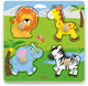 Vigatoys viga giocattoli - forma puzzle di animali da safari