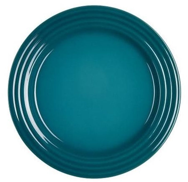 Piatto da colazione Le creuset piatto da dessert - verde acqua profondo - ø 22 cm