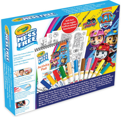 Set regalo con licenza Crayola Color Wonder - Paw Patrol