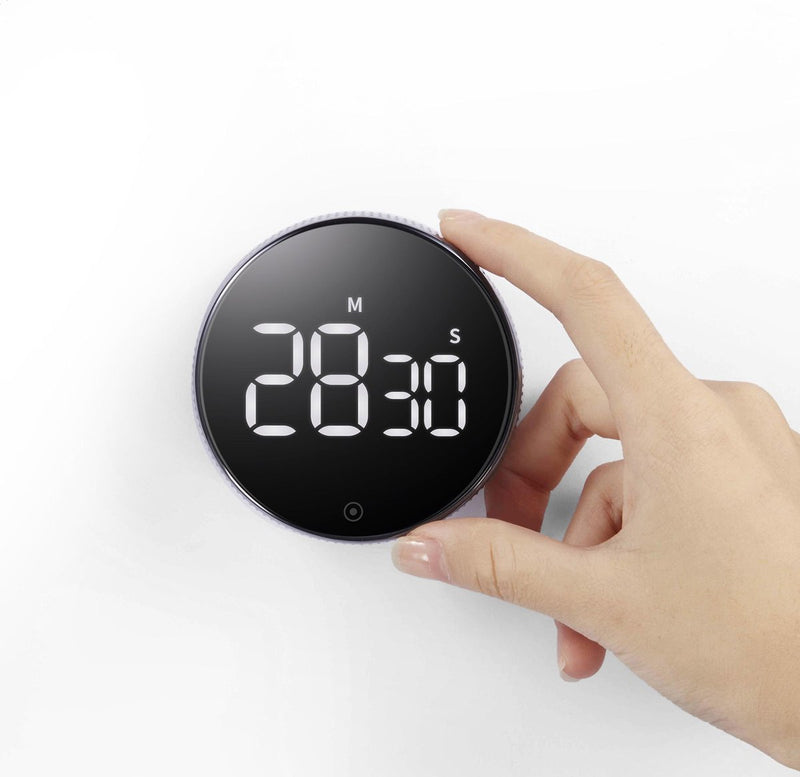 Baseus ez4u - timer da cucina - plastica - nero argento