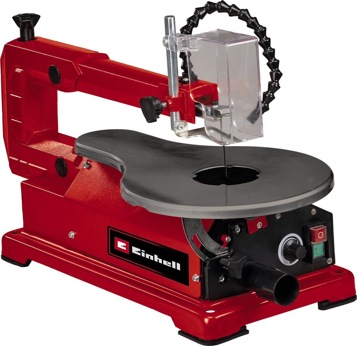 Sega da traforo Einhell tc-ss 406 e - 120 w - max. altezza di taglio 50 mm - dimensione tavola 415 x 250 mm