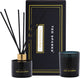 Ted Sparks - candela profumata con diffusore a bastoncini - set regalo - muschio patchouli