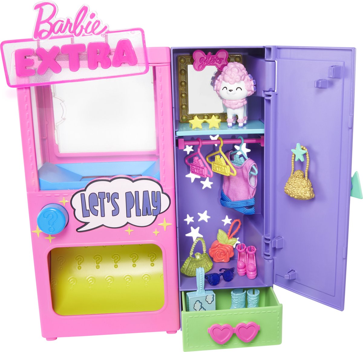 Barbie extra fashion mode-automaat - kleertjes