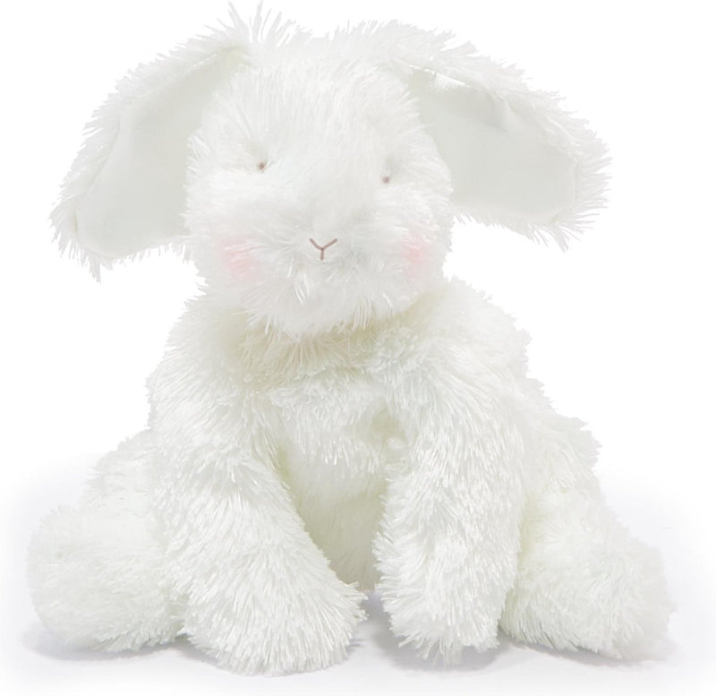 Peluche floppy bun Bunnies by the Bay Blossom - animale di peluche - dettagli ricamati - coniglio - 20 cm - bianco