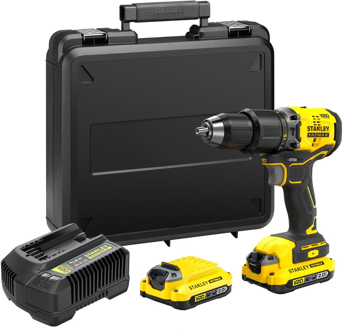 Taladro de impacto Stanley FATMAX V20 18V sin escobillas