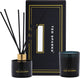 Ted Sparks diffusore per candele in bambù con peonia | 100 ml + 100 g| set 2 pz