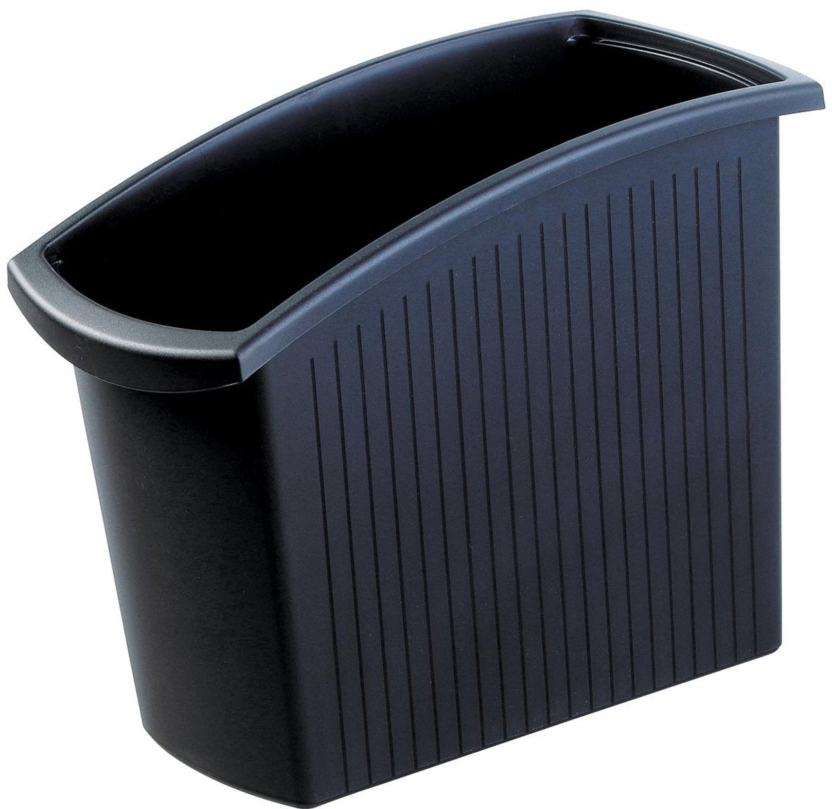 Papelera Han - mondo - 18 litros - negro - plástico de alta calidad - ha-1840-13