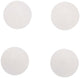 Magnete maglio solido rotondo 4 pezzi 0,8 kg plastica ferrite bruchsicher ø 3,2 x 0,96 cm bianco