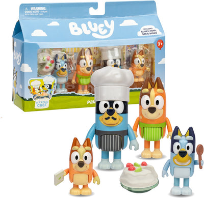 Set de juego de postres Spectron bluey - 4 figuras