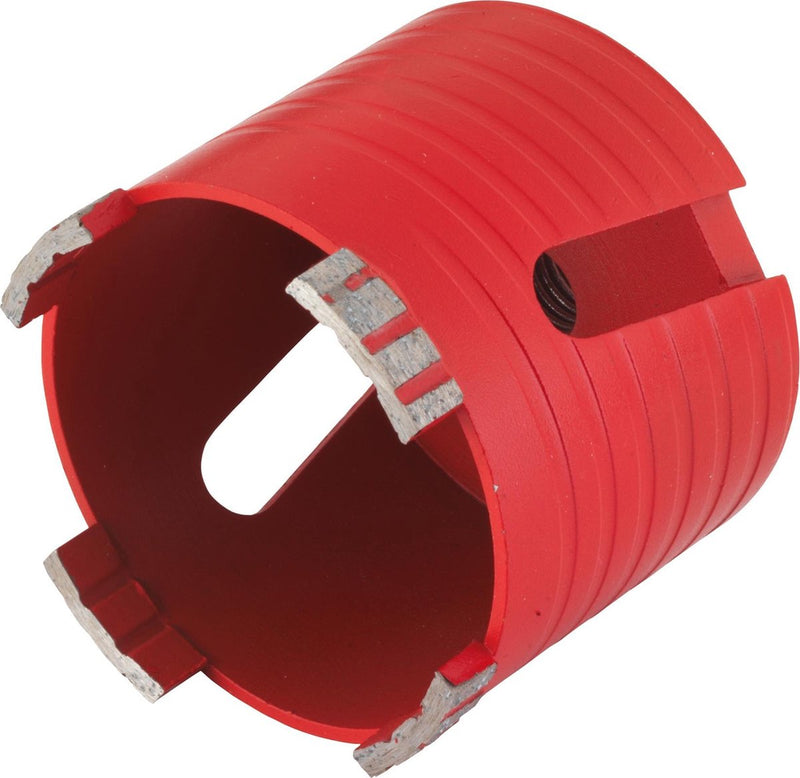 Wolfcraft - sierra perforadora 82 mm - revestimiento de diamante - m16 - 7958000