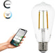 Lampada LED intelligente Eglo connect.z - E27 - ø 6,4 cm - luce bianca regolabile - dimmerabile - zigbee