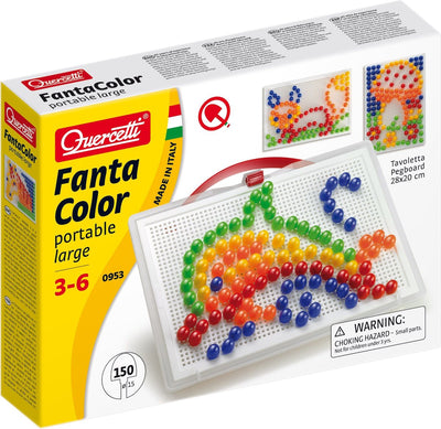 Quercetti fantacolor portatile 28 x 20 cm 150 pezzi
