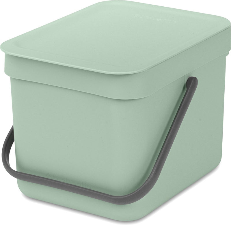 Brabantia Waste Bucket Sort GO 6L Jade Green