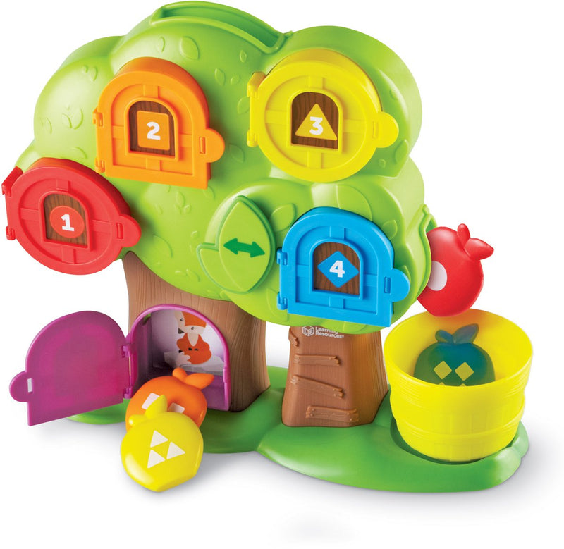 Risorse per l'apprendimento - gioco educativo e divertente nascondino - casa sull'albero - 2+