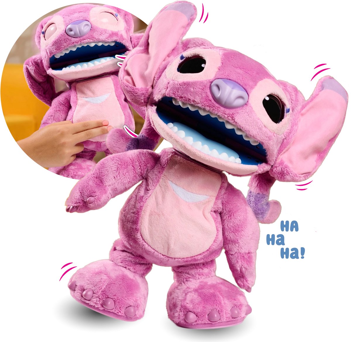 Just play stitch ultimate angel interactieve knuffel