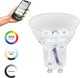 Eglo connect.z smart led lamp - gu10 - ø 5 cm - instelbaar rgb wit licht - dimbaar - zigbee