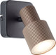 Brilliant cadice - faretto da soffitto - gu10 1x5w - 3000k - nero rame