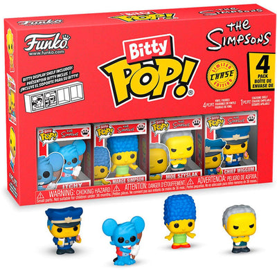 Funko bitty-pop! - i simpson - prurito marg simpson stanco szyslak inseguimento casuale