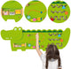 Vigatoys viga toys - wandspeelbord krokodil