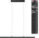Lampada a sospensione LED Paulmann lento - lampada a sospensione moderna nero opaco - dimmerabile e regolabile in altezza - 42 W - luce bianca calda (2700 k) - perfetta per soggiorno o sala da pranzo