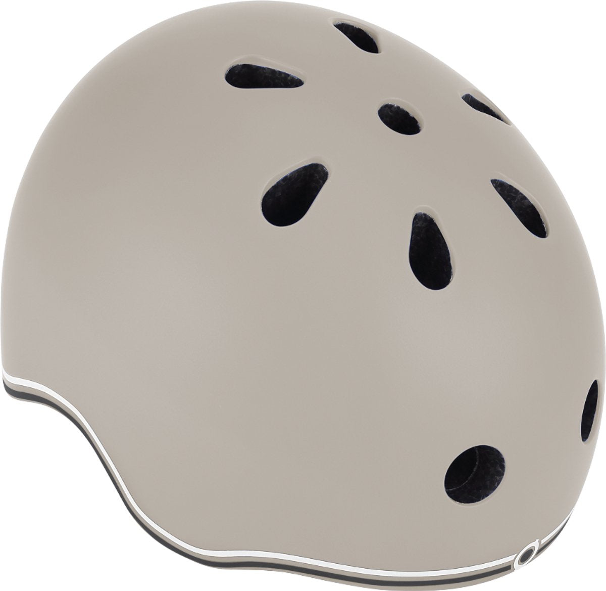 Casco de bicicleta globber - go up sage - xxs xs (ajustable de 45 a 51cm) - con iluminación - color arena
