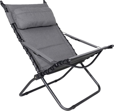 Crespo - poltrona lounge - ap 262 - tex-comfort - grigio chiaro