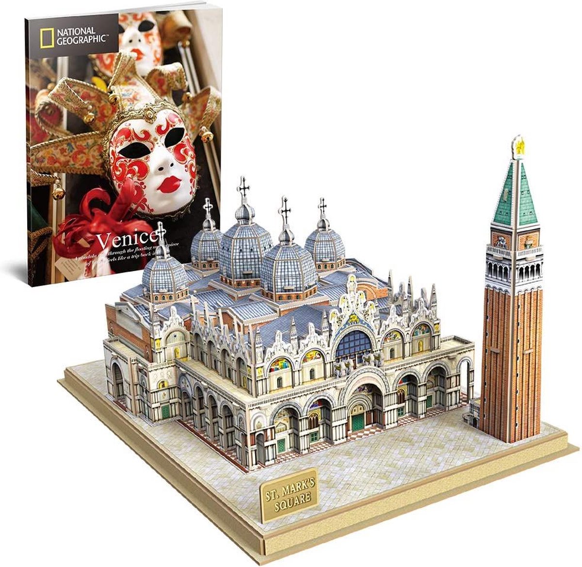 Cúbico Fun 3D Puzzle National Geographic st. Marco Plein
