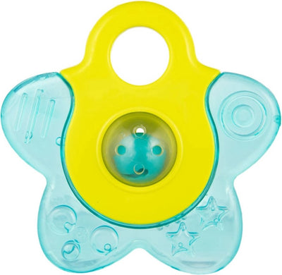 Canpol babies mordedor refrescante estrella con gel de hielo, 3+ m azul 3+ m