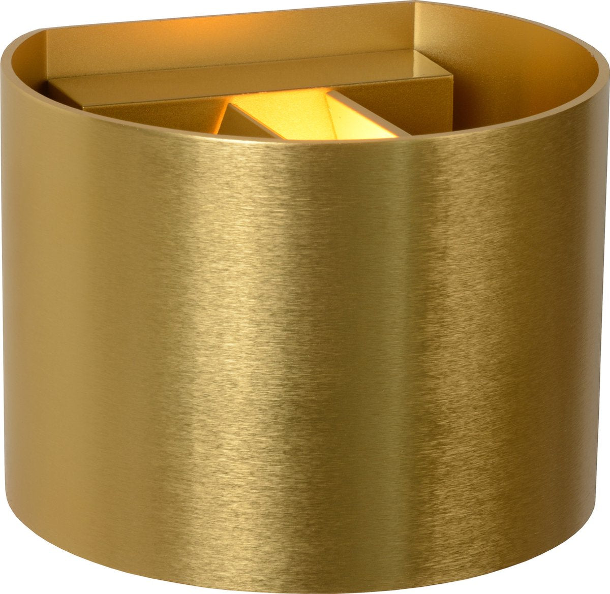 Lucide xio - aplique - led regulable - g9 - 1x3,5w 2700k - ángulo de haz regulable - latón dorado mate