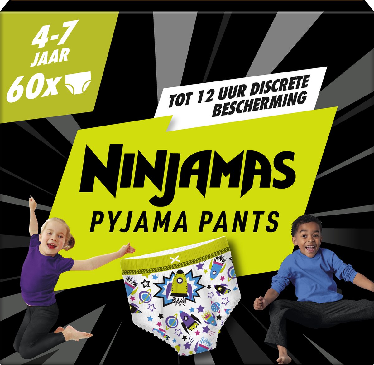 Pantalón de pijama Ninjamas - 60 pantalones de pijama